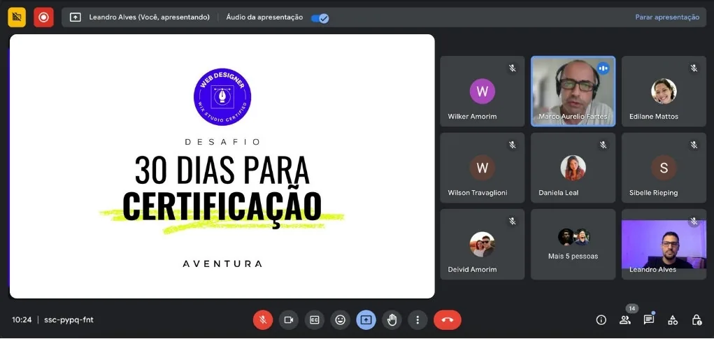 Encuentro en vivo por Google Meet